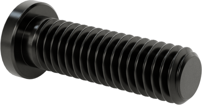 Ultra Düşük Profilli Soket Başlı Vida, Alaşımlı Çelik, 3/8"-16 Diş Boyutu, 1-1/4" Uzunluk