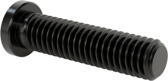 Ultra Düşük Profilli Soket Başlı Vida, Alaşımlı Çelik, 3/8"-16 Diş Boyutu, 1-1/2" Uzunluk