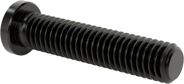 Ultra Düşük Profilli Soket Başlı Vida, Alaşımlı Çelik, 3/8"-16 Diş Boyutu, 1-3/4" Uzunluk