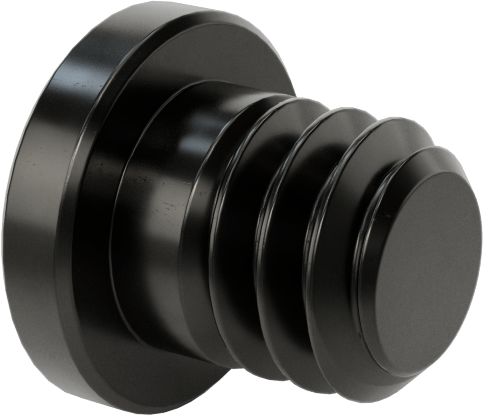Ultra Düşük Profilli Soket Başlı Vida, Alaşımlı Çelik, 1/4"-20 Diş Boyutu, 1/4" Uzunluk