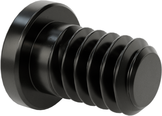 Ultra Düşük Profilli Soket Başlı Vida, Alaşımlı Çelik, 1/4"-20 Diş Boyutu, 3/8" Uzunluk