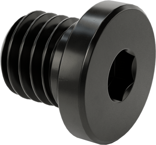 Ultra Düşük Profilli Soket Başlı Vida, Alaşımlı Çelik, 1/2"-13 Diş Boyutu, 1/2" Uzunluk