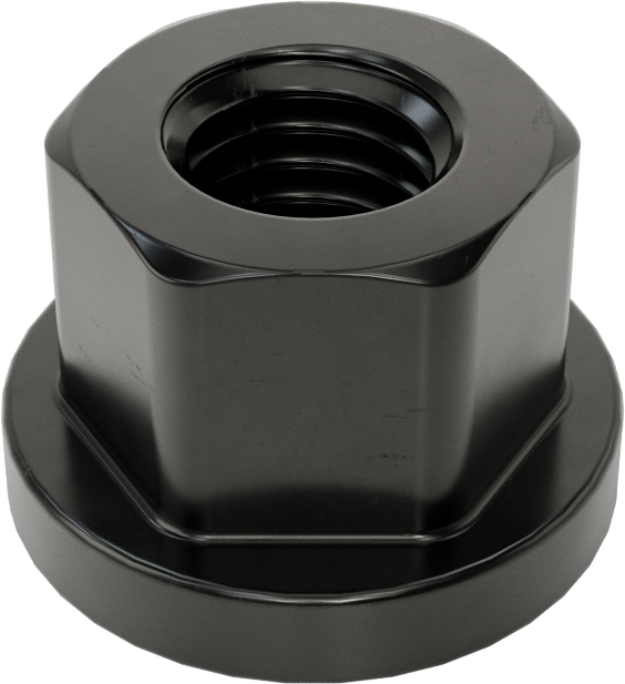 Yüksek Mukavemetli Çelik Yüksek Profilli Flanşlı Somun, M10 x 1,5 mm Diş Boyutu