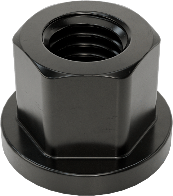 Yüksek Mukavemetli Çelik Yüksek Profilli Flanşlı Somun, M12 x 1,75 mm Dişli Boyutu
