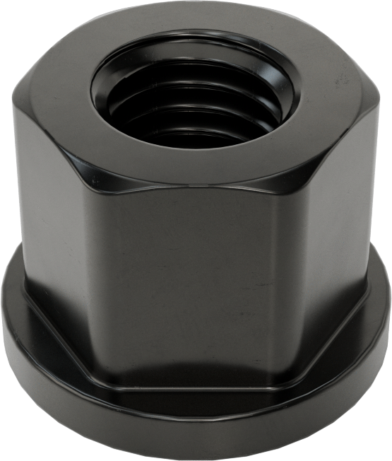 Yüksek Mukavemetli Çelik Yüksek Profilli Flanşlı Somun, M14 x 2 mm Diş Boyutu