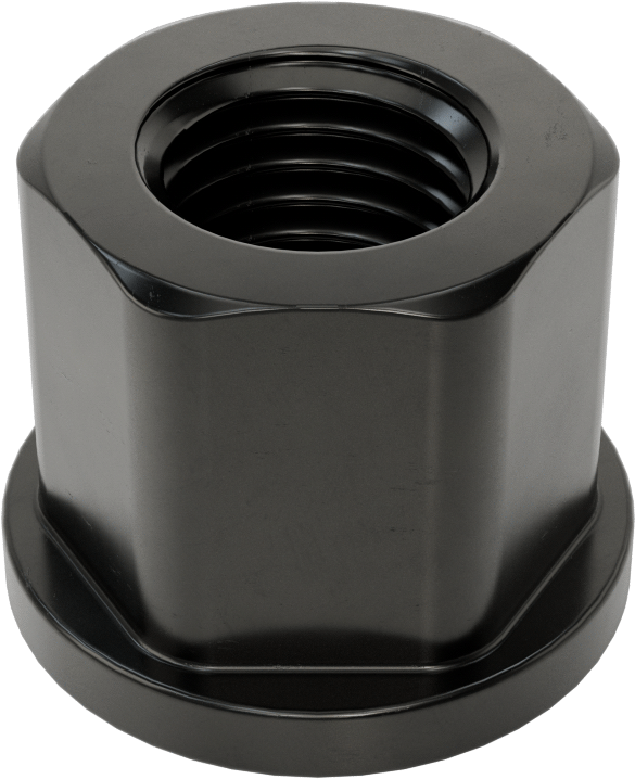 Yüksek Mukavemetli Çelik Yüksek Profilli Flanşlı Somun, M24 x 3 mm Diş Boyutu