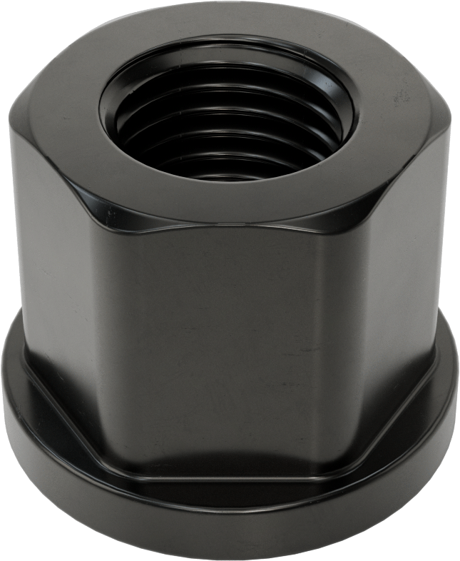 Yüksek Mukavemetli Çelik Yüksek Profilli Flanşlı Somun, M36 x 4 mm Diş Boyutu