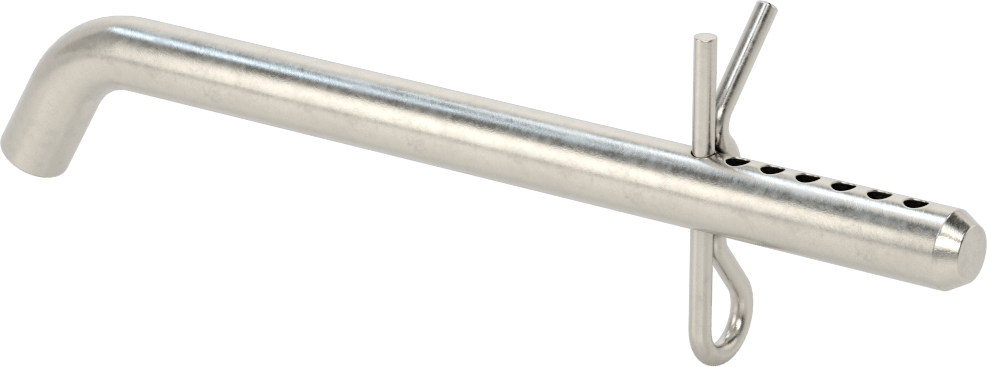Uzunluğu Seçilebilir Eğimli Başlı Çatal Pim, Paslanmaz Çelik, 1/2" Çap, 6 inç Uzunluk