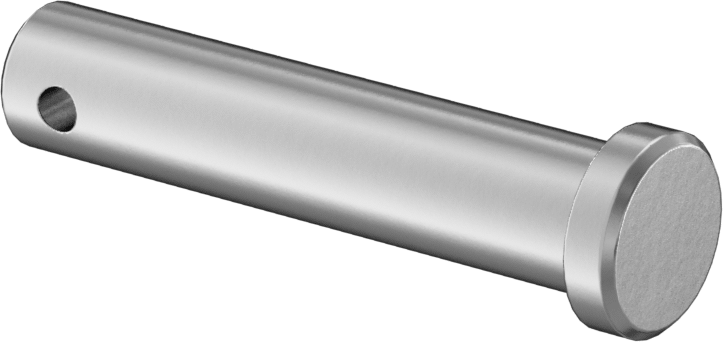 18-8 Paslanmaz Çelik Çatal Pim, 3/8" Çap, 1-1/2" Kullanılabilir Uzunluk