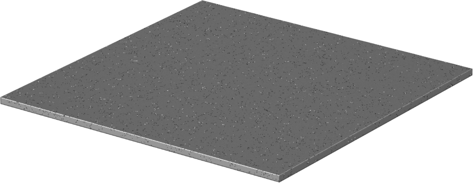 Yüksek Mukavemetli 5. Sınıf Titanyum Levha, 0,125“ Kalınlık x 6” Genişlik x 6" Uzunluk