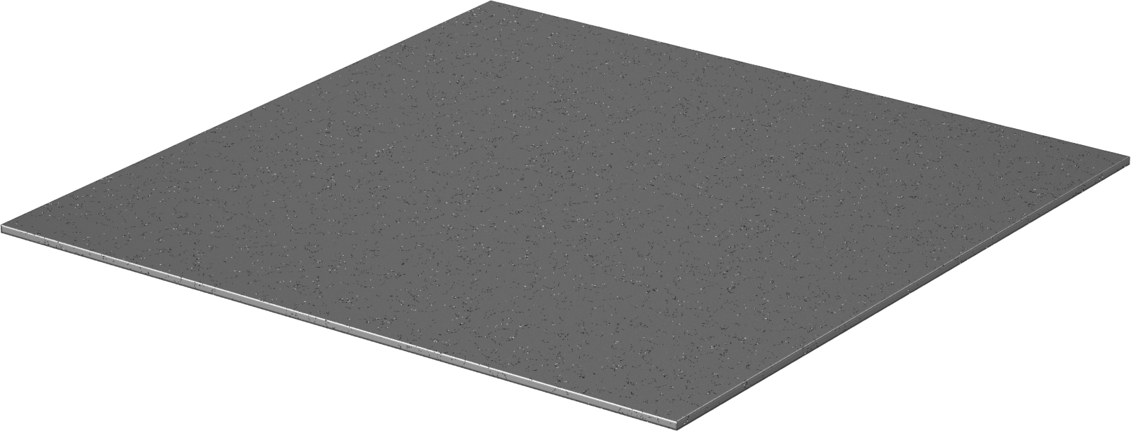 Yüksek Mukavemetli 5. Sınıf Titanyum Levha, 0,125“ Kalınlık x 24” Genişlik x 36" Uzunluk