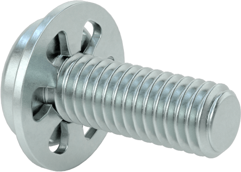 Çelik Silindir Başlı Vidalar, İç Dişli Kilit Pul, M3 x 0,5 mm Diş, 8 mm Uzunluk