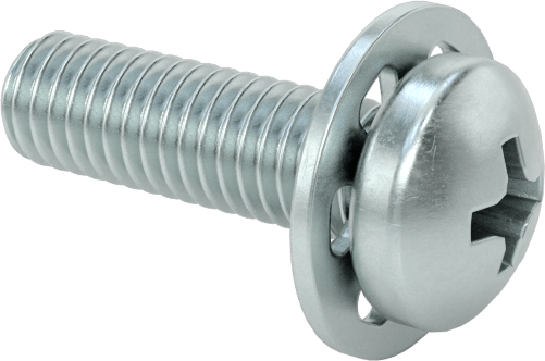 Çelik Silindir Başlı Vidalar, İç Dişli Kilit Pul, M3 x 0,5 mm Diş, 10 mm Uzunluk