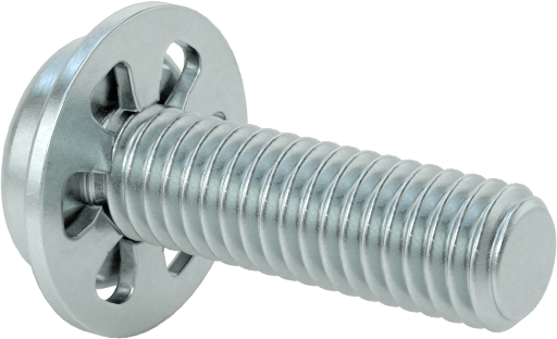 Çelik Silindir Başlı Vidalar, İç Dişli Kilit Pul, M3 x 0,5 mm Diş, 10 mm Uzunluk