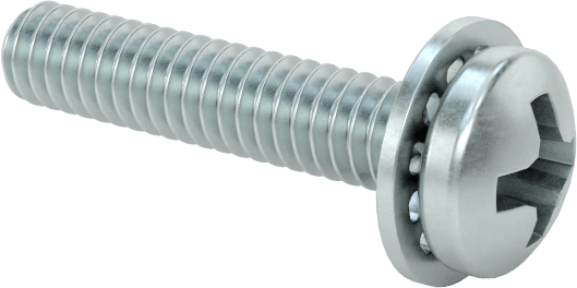 Çelik Silindir Başlı Vidalar, İç Dişli Kilit Pul, M2 x 0,4 mm Diş, 10 mm Uzunluk