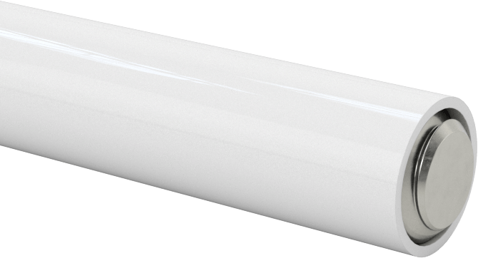 Stay-Clean Dişli Çubuk, 304 Paslanmaz Çelik, 1/4"-20 Diş Boyutu, 6 Fit Uzunluk