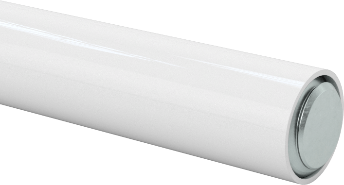 Stay-Clean Dişli Çubuk, Çinko Kaplı Çelik, 3/8"-16 Diş Boyutu, 6 Fit Uzunluk