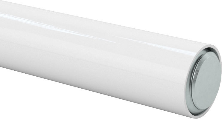 Stay-Clean Dişli Çubuk, Çinko Kaplı Çelik, 1/2"-13 Diş Boyutu, 6 Fit Uzunluk