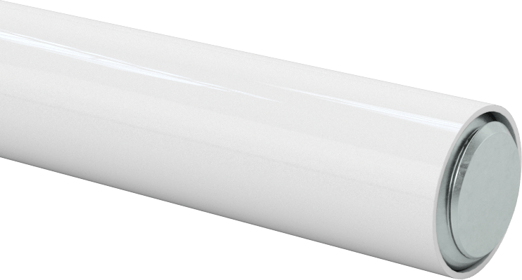 Stay-Clean Dişli Çubuk, Çinko Kaplı Çelik, 1/2"-13 Diş Boyutu, 12 Fit Uzunluk