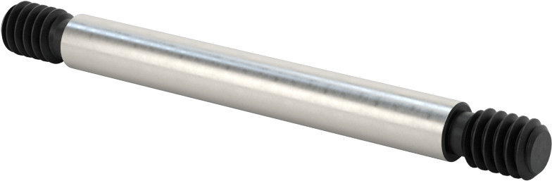 Her İki Ucu Dişli Alaşımlı Çelik Omuzlu Vida, 1/4"-20 Diş Boyutu, 2-3/4" Uzunluk