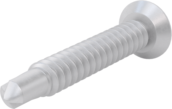Paslanmaz Çelik Delme Vidası, Ahşap-Metal, 12 Numaralı, 1-1/2" Uzunluk