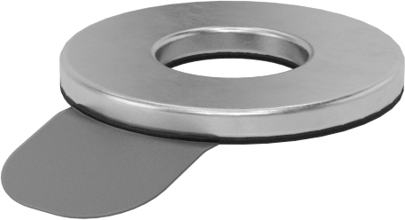 Süper Korozyona Dayanıklı Yapışkan Arka Pul, 316 Paslanmaz Çelik, M5 Vida Boyutu için, 5.6 mm ID, 12.7 mm OD