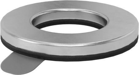 Süper Korozyona Dayanıklı Yapışkan Arka Pul, 316 Paslanmaz Çelik, M12 Vida Boyutu için, 13.0 mm ID, 24.0 mm OD