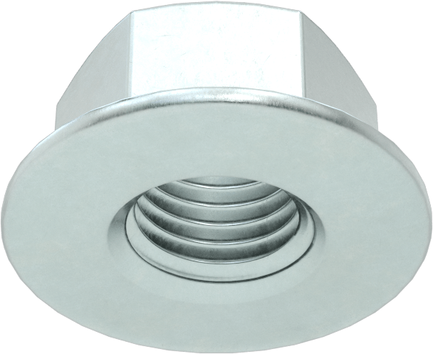 Orta Mukavemetli Çelik JIS Flanş Somunları, Çinko Kaplamalı, M8 x 1 mm Diş Boyutu