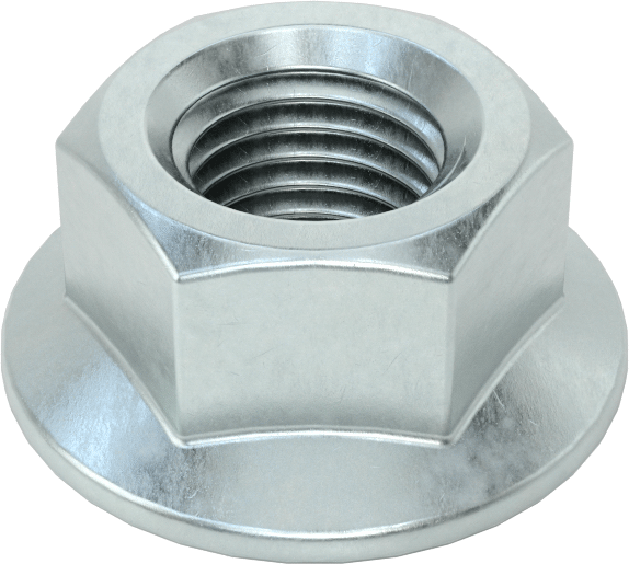 Orta Mukavemetli Çelik JIS Flanş Somunları, Çinko Kaplamalı, M8 x 1 mm Diş Boyutu
