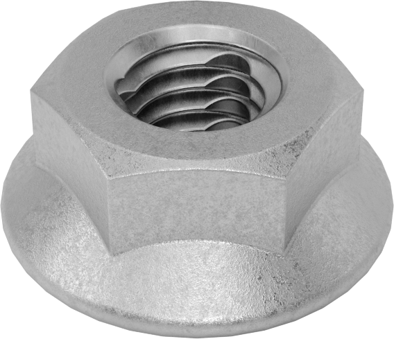 Diş Onarım Flanş Somunu, M6 x 1 mm Diş Boyutu