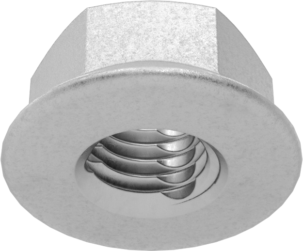 Diş Onarım Flanş Somunu, M10 x 1,5 mm Diş Boyutu