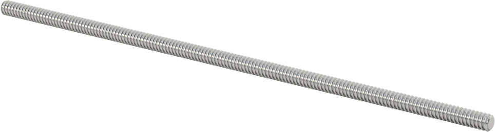 Ultra Hassas Kurşun Vida, 17-4 PH Paslanmaz Çelik, M4 x 1 mm Diş Boyutu