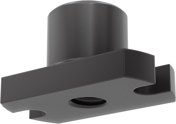 Ultra Hassas Kurşun Vida için M4 x 1 mm Diş Boyutuna Sahip PEEK Flanş Somunu