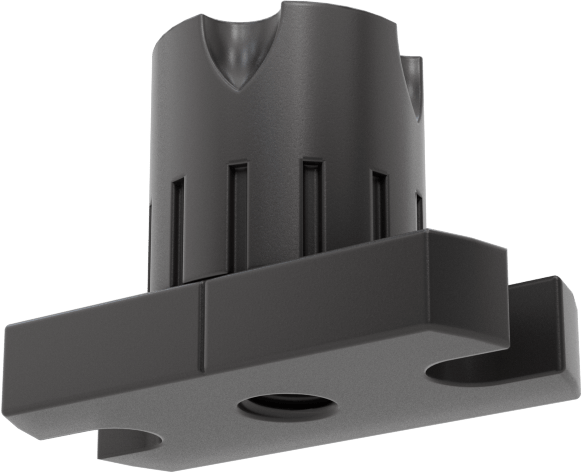 O-Ring'siz Flanş Somunu, Ultra Hassas Kılavuz Vida için M2 x 0,4 mm Diş Boyutu
