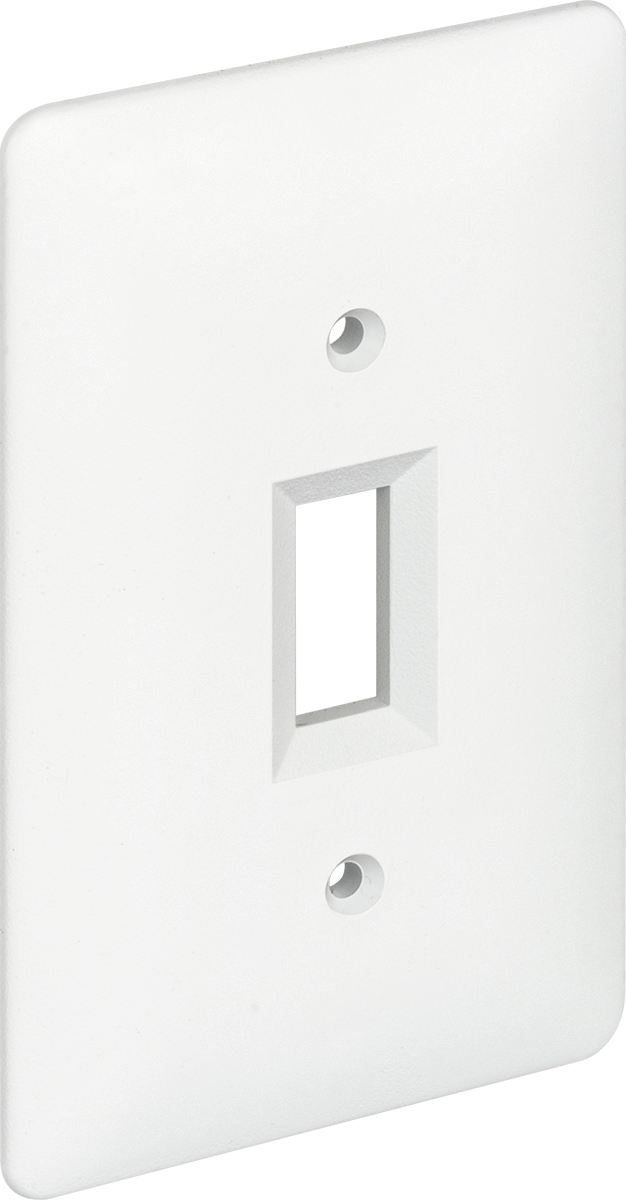 1 Cihaz için Toggle-Switch Duvar Plakası