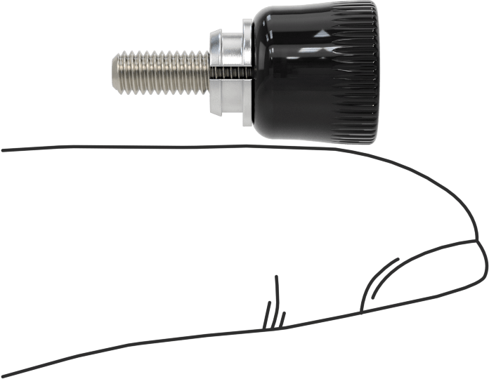Toz Boyalı Başlıklı Sabit Panel Vidası, Takılabilir, M3,5 x 0,6 mm Boyut, 1-1,6 mm kalınlık için, 10,4 mm Uzunluk