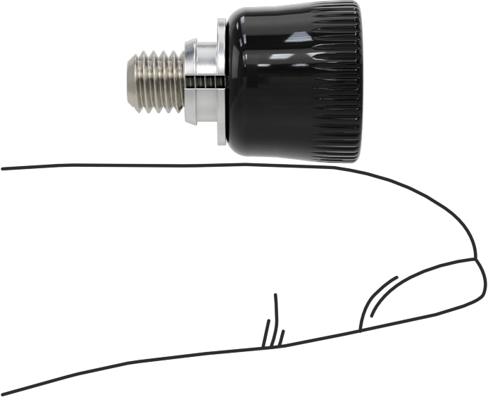 Toz Boyalı Başlıklı Sabit Panel Vidası, Takılabilir, M5 x 0,8 mm Boyut, 1-1,6 mm kalınlık için, 7,2 mm Uzunluk