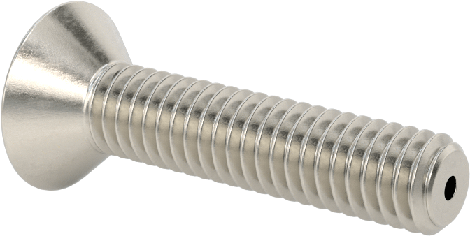 Havalandırma 18-8 Paslanmaz Çelik Altıgen Soketli Düz Başlı Vida, 5/16"-18 Diş Boyutu, 1-1/2" Uzunluk