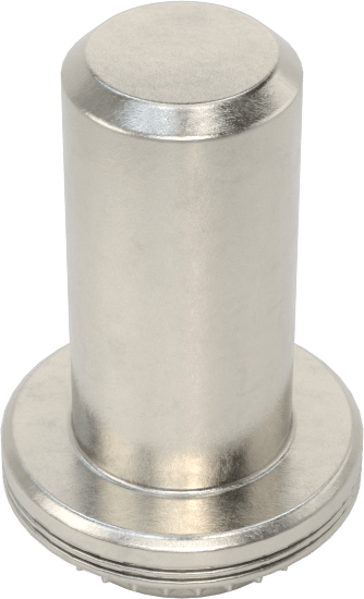 Dişli Sızdırmaz Kapalı Uçlu Presle Takılan Somun, Sac Metal için, PEM® Numarası BS-632-2, 6-32 Diş Boyutu
