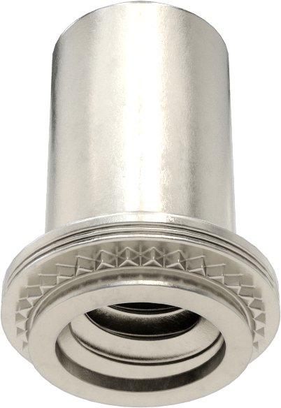 Dişli Sızdırmaz Kapalı Uçlu Presle Takılan Somun, Sac Metal için, PEM® Numara BS-0420-1, 1/4"-20 Diş Boyutu