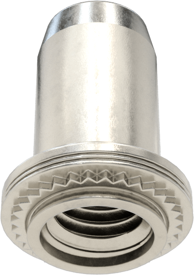 Dişli Sızdırmaz Kapalı Uçlu Presle Takılan Somun, Sac Metal için, PEM® Numara BS-M5-1, M5 x 0,8 mm Diş