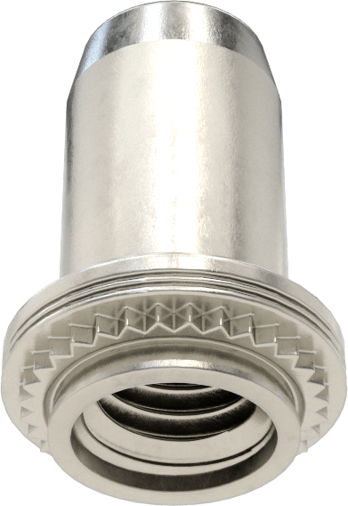 Dişli Sızdırmaz Kapalı Uçlu Presle Takılan Somun, Sac Metal için, PEM® Numarası BS-M5-2, M5 x 0,8 mm Diş