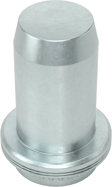 Dişli Sızdırmaz Kapalı Uçlu Presle Takılan Somun, Çelik, M6 x 1 mm Diş, 2,29 mm min. panel kalınlığı için
