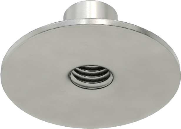 Çelik Yuvarlak Tabanlı Kaynak Somunu, M5 x 0,8 mm Diş Boyutu