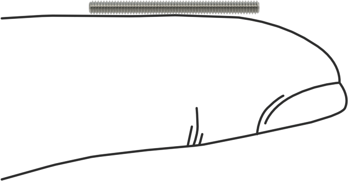 Süper Korozyona Dayanıklı 316 Paslanmaz Çelik Dişli Çubuk, 0-80 Diş Boyutu, 3/4" Uzunluk