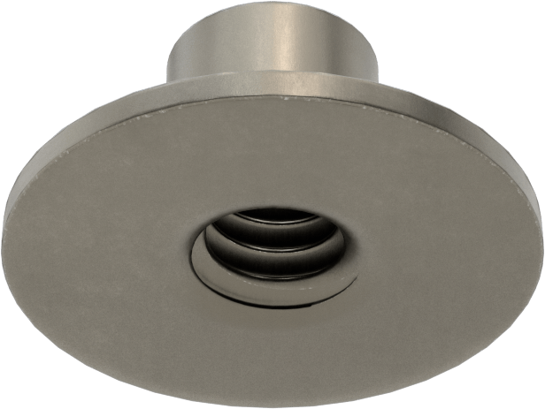 Çelik Yuvarlak Tabanlı Kaynak Somunu, 1/4"-20 Diş Boyutu, 3/4" Taban Çapı, 5/16" Namlu Yüksekliği