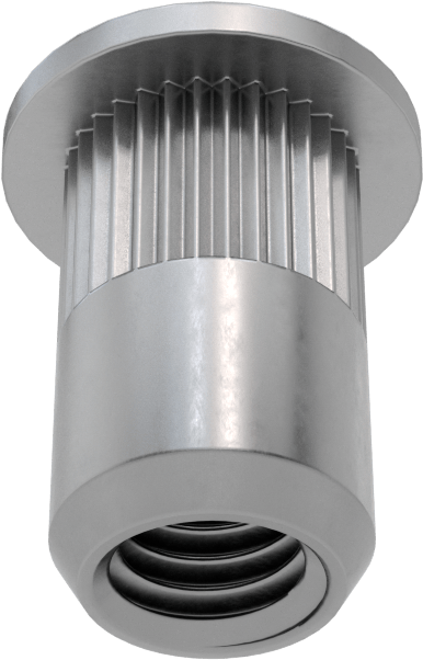 Titanyum Bükülmeye Dayanıklı Perçin Somunu, M5 x 0,8 mm Diş Boyutu