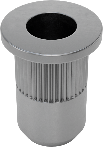 Titanyum Bükülmeye Dayanıklı Perçin Somunu, M6 x 1 mm Diş Boyutu