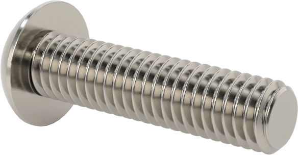 18-8 Paslanmaz Çelik Düğme Başlı Torx Vidalar, 10-32 Diş, 3/4" Uzunluk