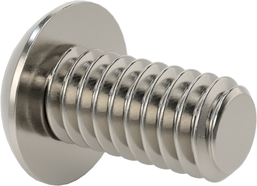 18-8 Paslanmaz Çelik Düğme Başlı Torx Vidalar, 8-32 Diş, 5/16" Uzunluk